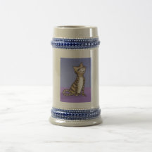 Carácter de la galería de arte del animado de Shak Tazas De Café