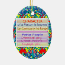 Carácter de una persona… ornamento para reyes magos