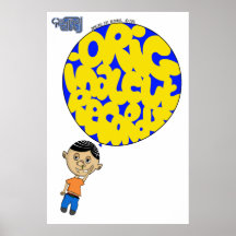 carácter del baloon posters