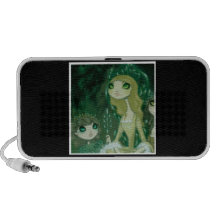 Carácter oscuro 15 del cuento de hadas notebook altavoz