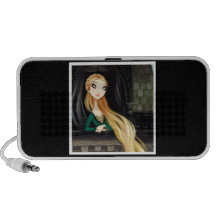 Carácter oscuro 2 del cuento de hadas - Rapunzel Altavoces De Viajar