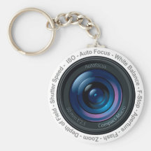 Característica de DSLR Llavero
