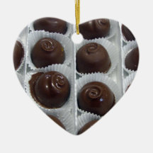Caramelo de chocolate adornos de navidad