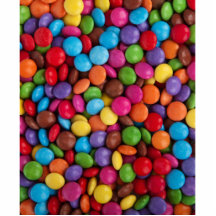 Caramelo de chocolate colorido esculturas fotograficas