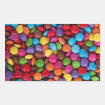 Caramelo de chocolate colorido rectangular altavoz