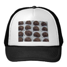 Caramelo de chocolate gorras de camionero