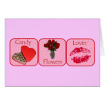 Caramelo, flores, Lovin Felicitaciones