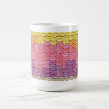 Caramelo no tan ondulado taza