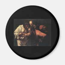 Caravaggio la incredulidad Santo Tomás Imán De Frigorífico