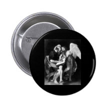Caravaggio St Matthew y el ángel Pins