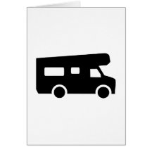 Caravana - Motorhome Tarjetón