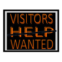 CARD.232.HOME.MOVE.HELP.VISITORS QUERIDO TARJETAS POSTALES