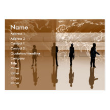 card_people plantilla de tarjeta de negocio