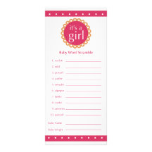 card-Pink_orange del juego de la fiesta de bienven Lonas