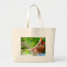 cardenal del bebé bolsa de mano