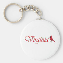 Cardenal del Virginian Llaveros