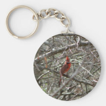 Cardenal septentrional llaveros personalizados
