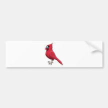 CARDINAL PEGATINA DE PARACHOQUE