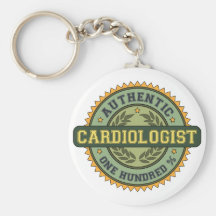 Cardiólogo auténtico llaveros personalizados