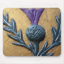 Cardo Mousepad de la pared Alfombrillas De Raton