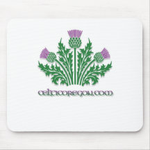 Cardo Mousepad de Oregon del Celtic Alfombrillas De Raton