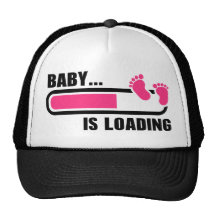 Cargamento del bebé gorro de camionero