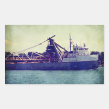 Carguero de Great Lakes Etiqueta