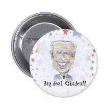 Caricatura de VP Joe Biden Pins