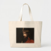 Carl Heinrich Bloch - Cristo (detalle) Bolsa Lienzo