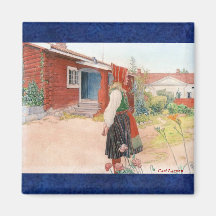 Carl Larsson: El hogar de Falun " Iman De Frigorífico
