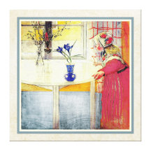 Carl Larsson Lilianna y el azafrán Impresión En Lienzo Estirada