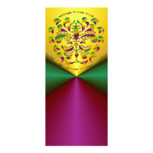 Carnaval 2011 V-2 de la flor de lis Tarjetas Publicitarias