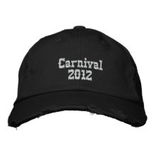 Carnaval 2012 gorro bordado