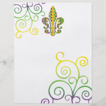 Carnaval Fleur de Dots Flyer A Todo Color