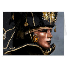 Carnaval II de Venecia Felicitación