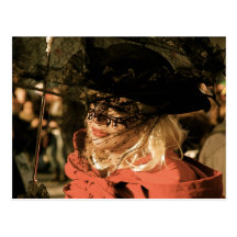 Carnaval XX de Venecia Tarjeta Postal