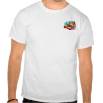 Carne asada del cerdo del dibujo animado camisetas