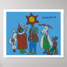 Carolers Poster