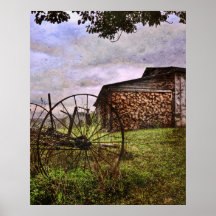 Carolina del Norte americana rural Posters