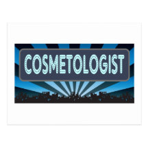 Carpa del Cosmetologist Tarjeta Postal