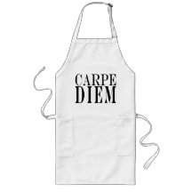 Carpe Diem agarra la felicidad latina de la cita d Delantales