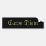 Carpe Diem Etiqueta De Parachoque