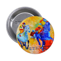 Carrera de caballos pins