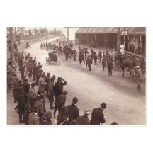 Carrera de coches SUPERIOR Tarjetas De Negocios