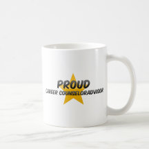 Carrera orgullosa Counseloradvisor Taza