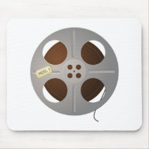 Carrete de la película de cine alfombrilla de ratón