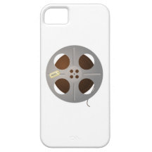 Carrete de la película de cine iPhone 5 carcasas