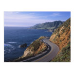 Carretera 1 a lo largo de la costa de California c Postales