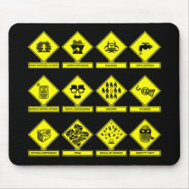 Carretera de las amenazas Mousepad alfombrillas de raton 