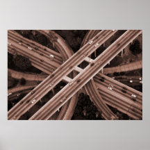 Carretera de Los Ángeles Posters